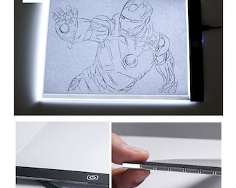 A5 Dimmable Led Drawing & Painting Pad, Creative Gift for Children or Adults