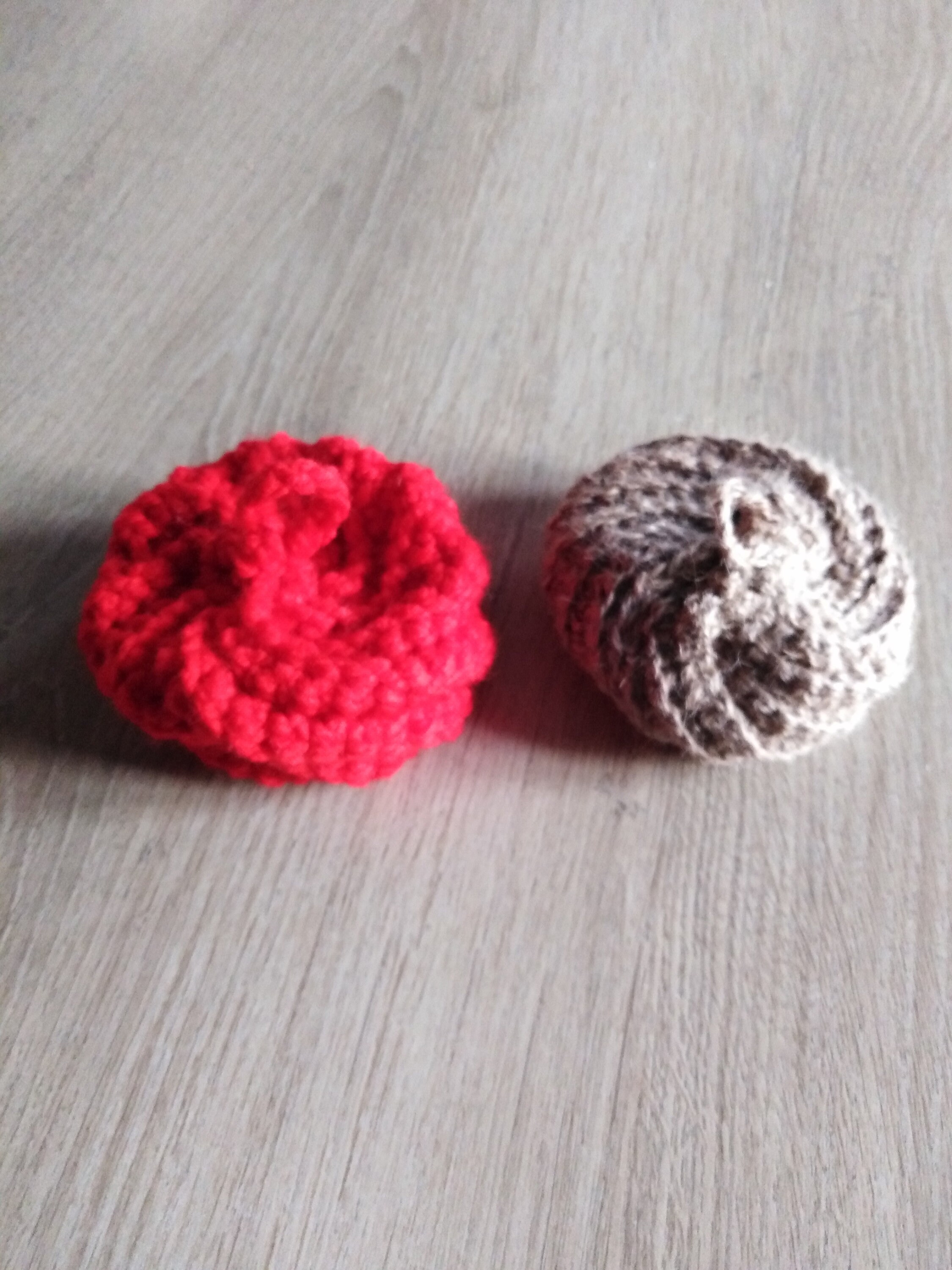 Tawashi Éponges Lavables Au Crochet Lin ou Laine