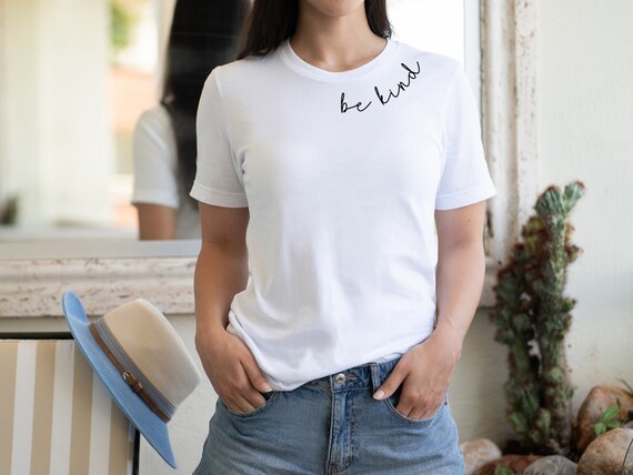Be Kind Svg Png File Trendy Womens 