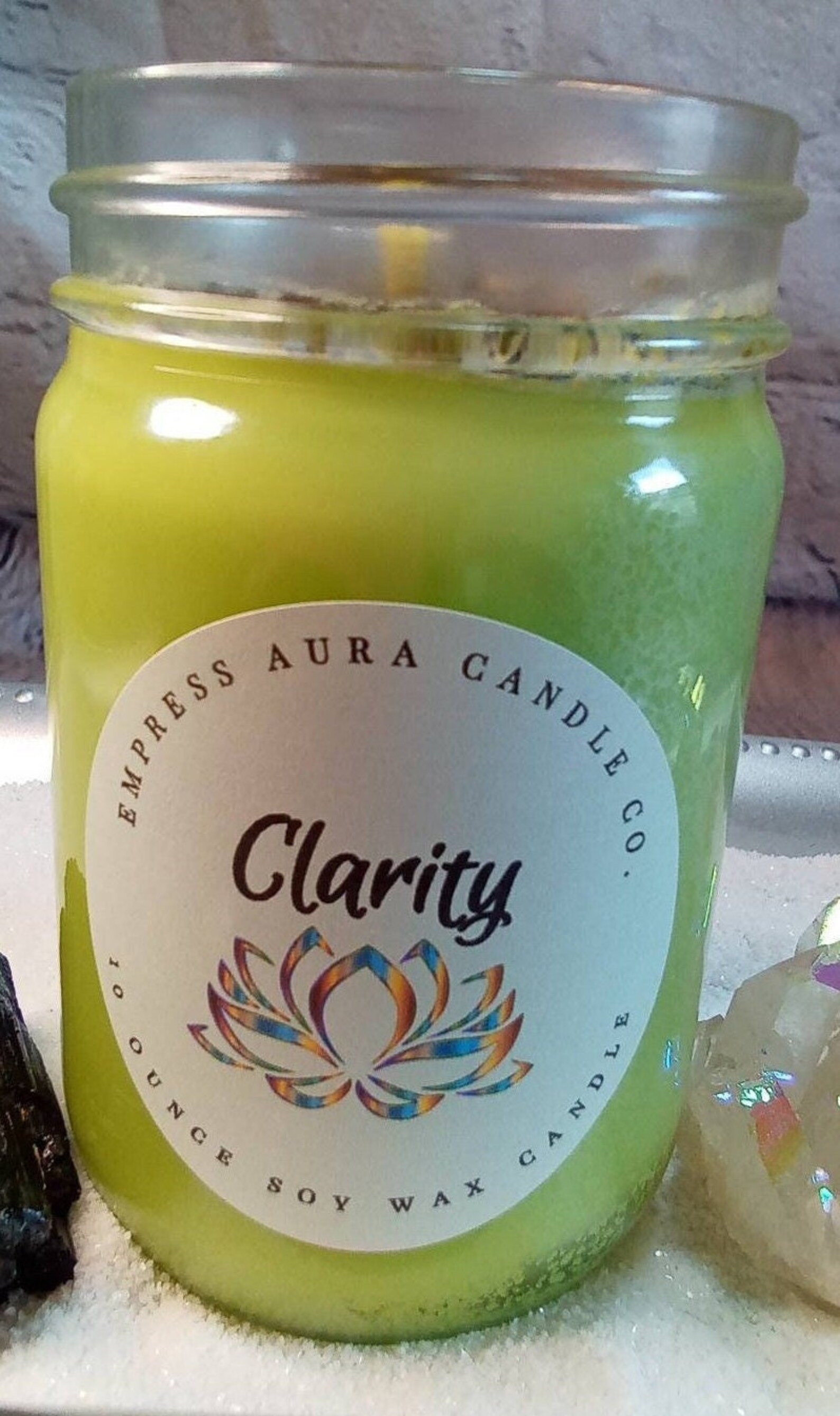 Clarity Candle Spell Intention Candle Clear Mental Blockages Etsy
