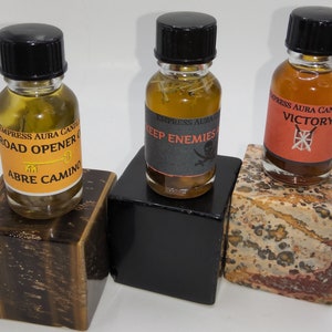 Spelled Spiritual Oils Condition Oils Hoodoo Oils Ritual Oils Enchanting Oils Collection Open Doors to Your Spiritual Journey image 3