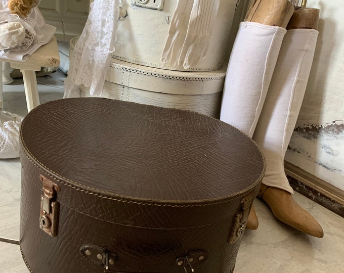 Antique Hat Box Etsy