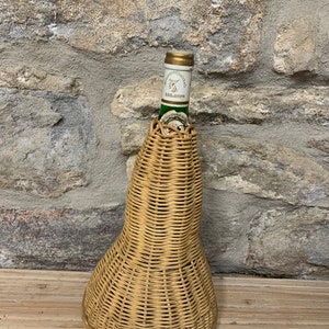 wine bottle basket rare
