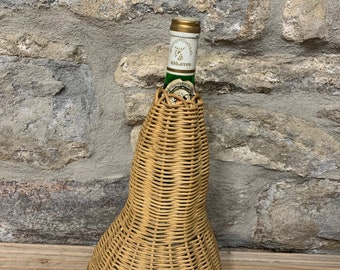 Wine bottle basket rare