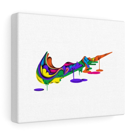 nike logo painting