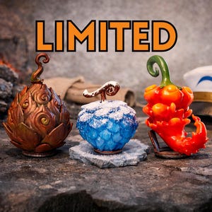 Duivelsvruchten | Hallo Hie geen Mi, Magu Magu geen Mi, Mori Mori geen Mi | Aokiji, Akainu, Aramaki | Anime-cosplay en anime-cadeaus