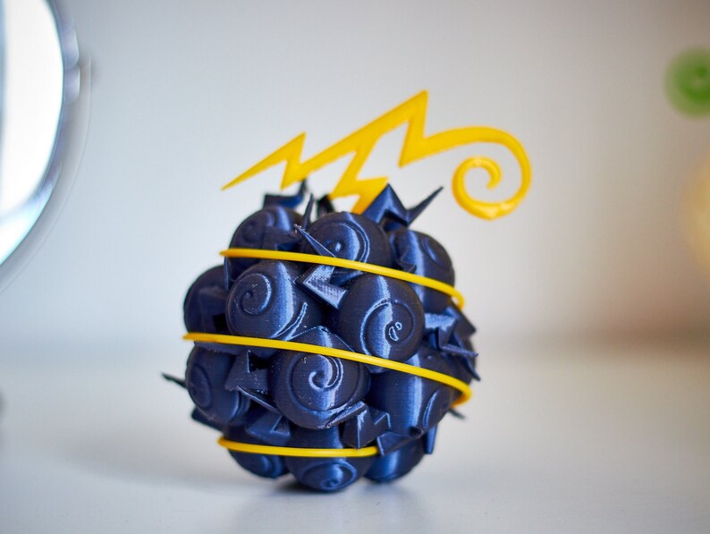 One Piece Anime Devil Fruit Kid Jiki Jiki No Mi Etsy