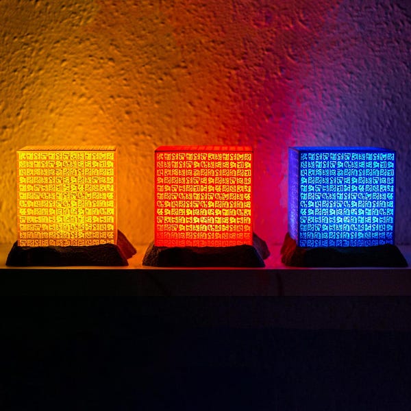 Poneglyph Anime Lamp – USB Night Light Decor | Otaku Gift for Fans