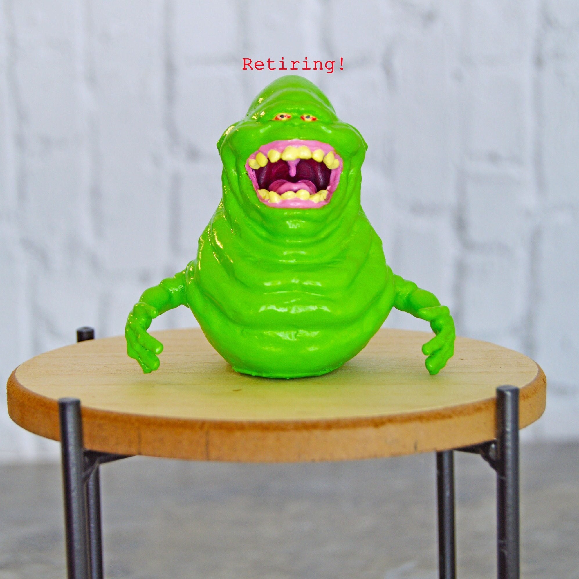 Ghostbusters Slimer Figure Glow in the Dark Ghost Figure Movie Memorabilia Props Ghostbusters Fan Art 3D Printed Resin Figure Etsy Canada