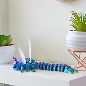 3D Printed Dragonfly, 3D Printed Insect, Fidget Toy Adult Quiet, Dragonfly Birthday Gift, Articulated 3D Printed Fidget Figure