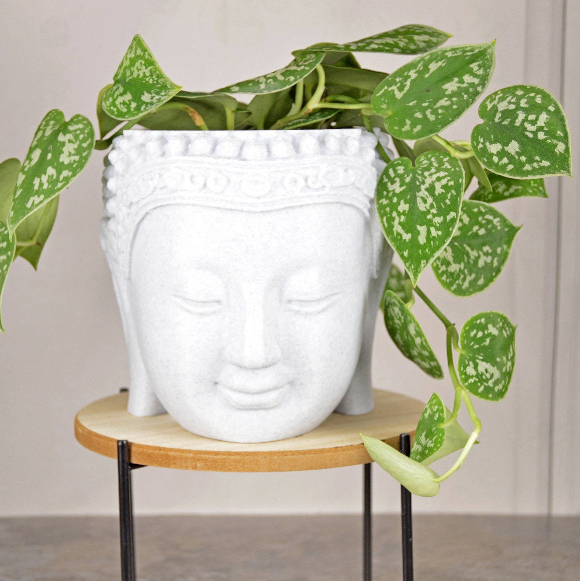 Buddha Head Planter for Indoor Plant Buddha Pot 3D Printed - Etsy Canada