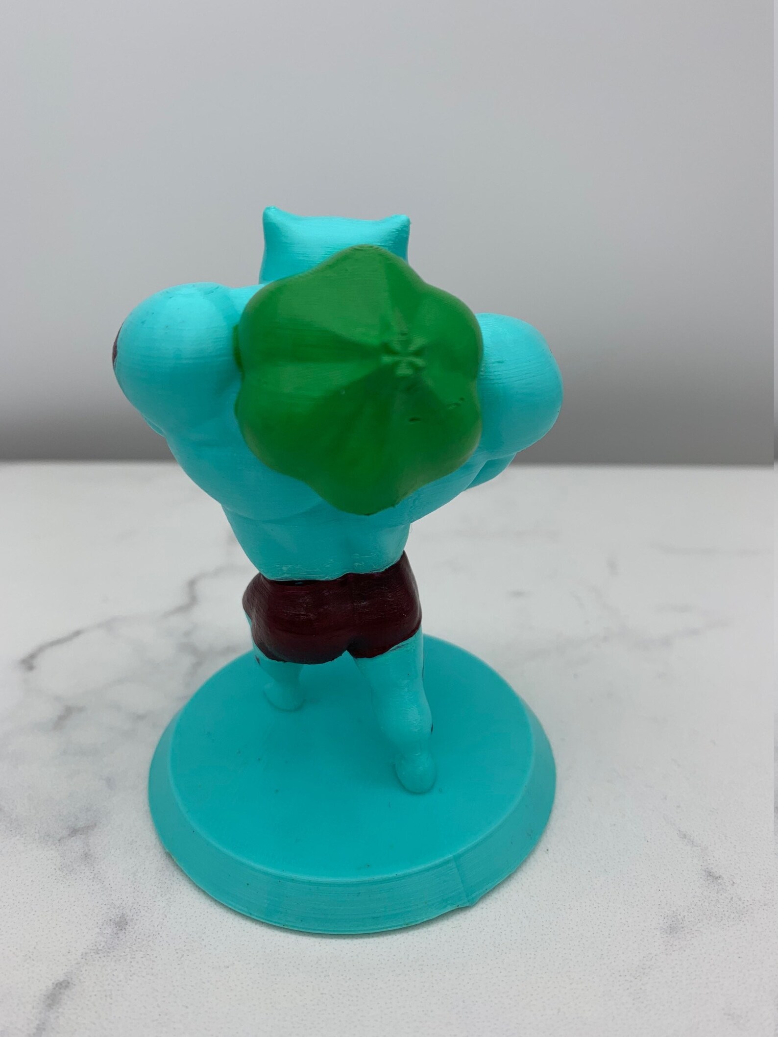 Buff Bulbasaur Pokemon Model Amiibo Figure Bulbasaur Etsy