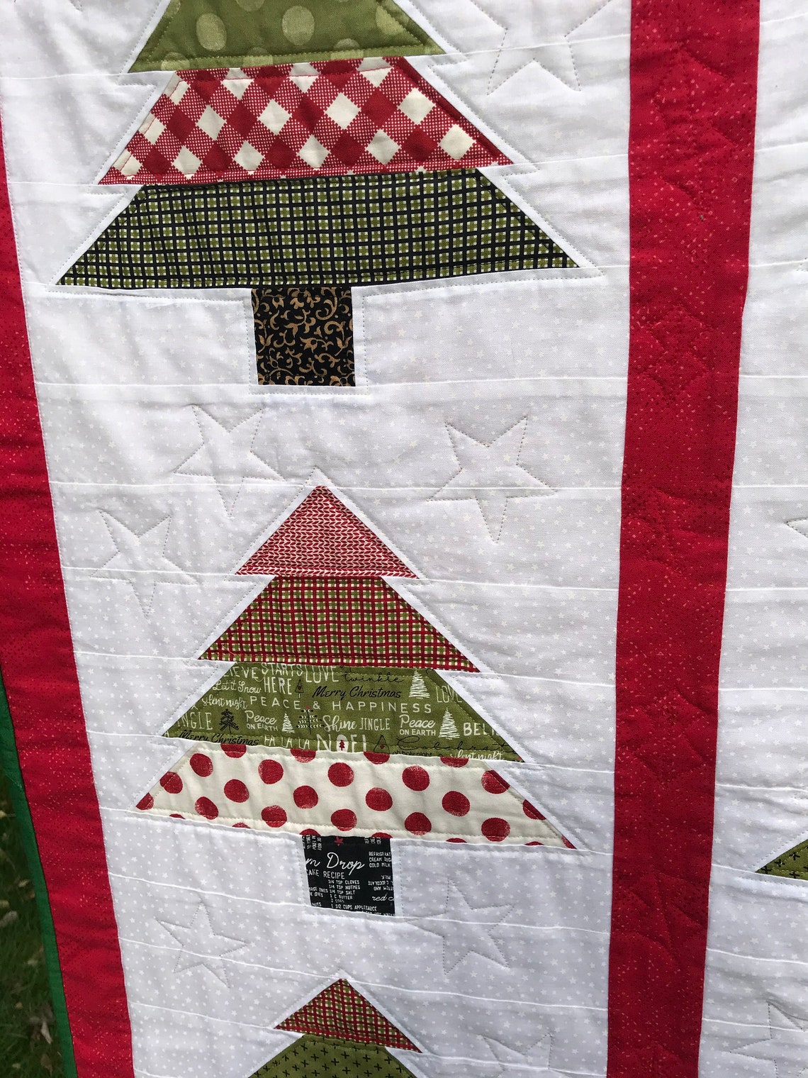 Hand-made beautiful Christmas wall hanging | Etsy