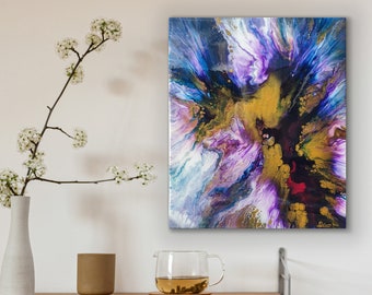 Original Acrylbild: Abstrakte Kunst