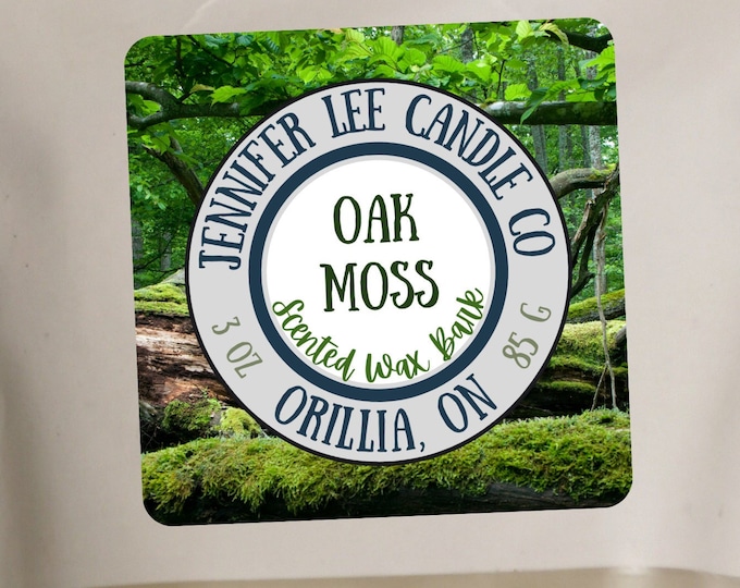 Oak Moss | Wax Bark | Wax Melt | Wax Tart | Use in a Wax Warmer | 3 Oz Bag | Scented Wax Brittle