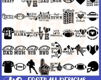 Football Game Day svg, Football SVG Bundle, Football Mom svg, Football Designs, Football Name Svg, Football Quotes Svg, football Bundle png
