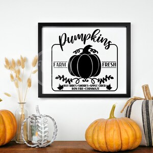 Rustic Fall Svg Bundle, Farmhouse Fall Svg, Pumpkin Patch Svg, Autumn ...
