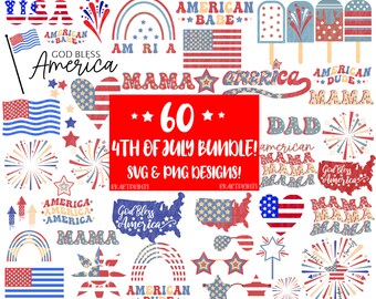 4. Juli SVG Bundle, 4. Juli SVG, 4. Juli SVG, Unabhängigkeitstag SVG, stapelbares svg. Amerikanische Flagge svg, Retro amerika svg, Tshirt