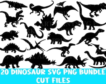 Dinosaur svg bundle, dinosaur clipart png, dinosaur silhouette svg,kids dinosaur svg, t-rex svg, dino svg, triceratops svg files,