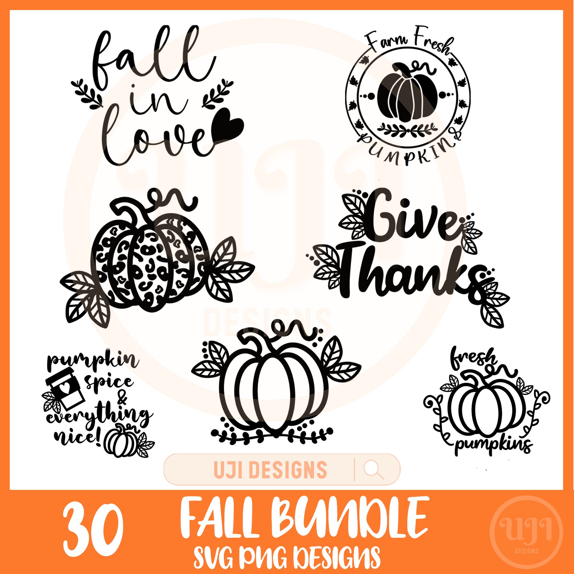 Fall SVG, Fall SVG Bundle, Hand Lettered Fall Svg, Autumn Svg ...