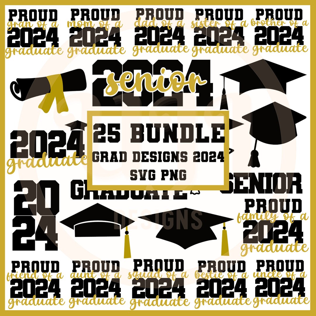 2024 Graduation SVG, Graduation Cap Svg, Grad 2024 Svg Png Cut File ...