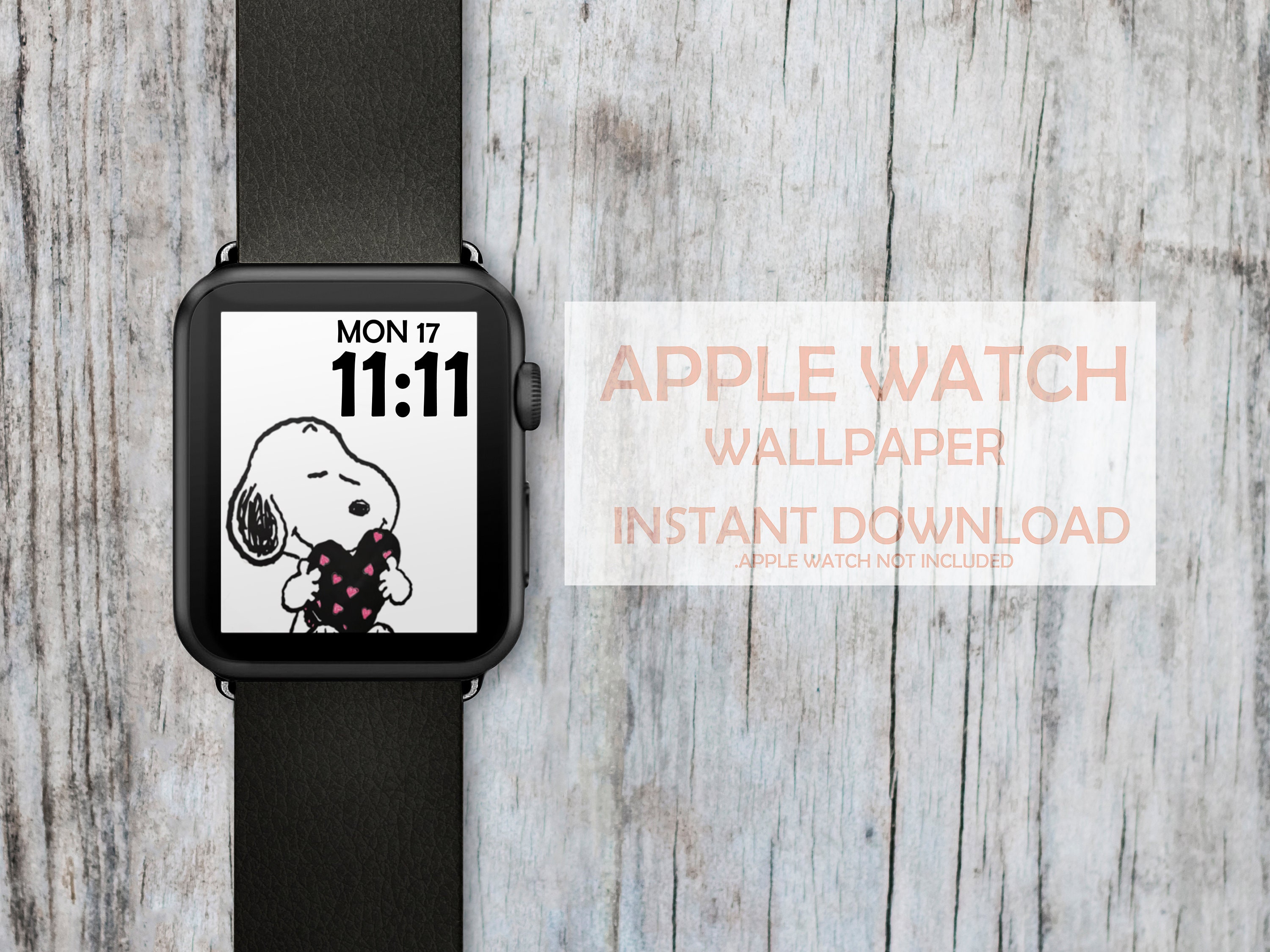 Peanuts Snoopy Apple Watch Wallpaper Smart Watch Background | Etsy