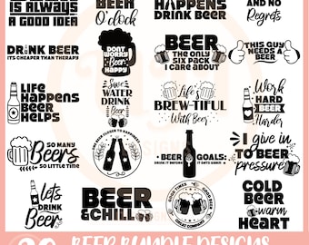 Bier Zitate, SVG-Bundle, Beer Dad SVG, lustiges Bier Spruch, Bier Becher svg, trinken svg, Alkohol Druck, Bier lustige Zitate svg, Bierbecher svg