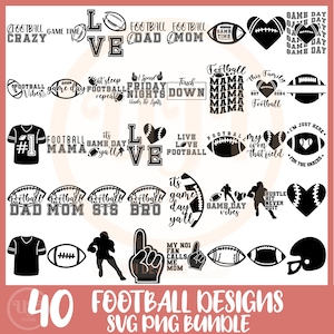 Football SVG Bundle, Football Mom svg, Football Designs, Football Game Day svg, Football Name Svg, Football Quotes Svg, football Bundle png