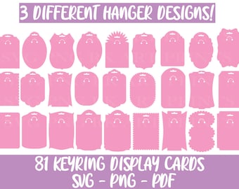 Keyring Display Card Svg Bundle, png svg pdf Cricut, Silhouette, Cricut svg, Key Ring Tag svg, keychain svg, Keychain Packaging, 4x6 keycard