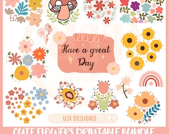 Pacchetto di adesivi stampabili, Pacchetto di adesivi PNG SVG, Pacchetto positivo svg, SVG motivazionale, Adesivo per laptop png, Adesivo per agenda PNG, Adesivo