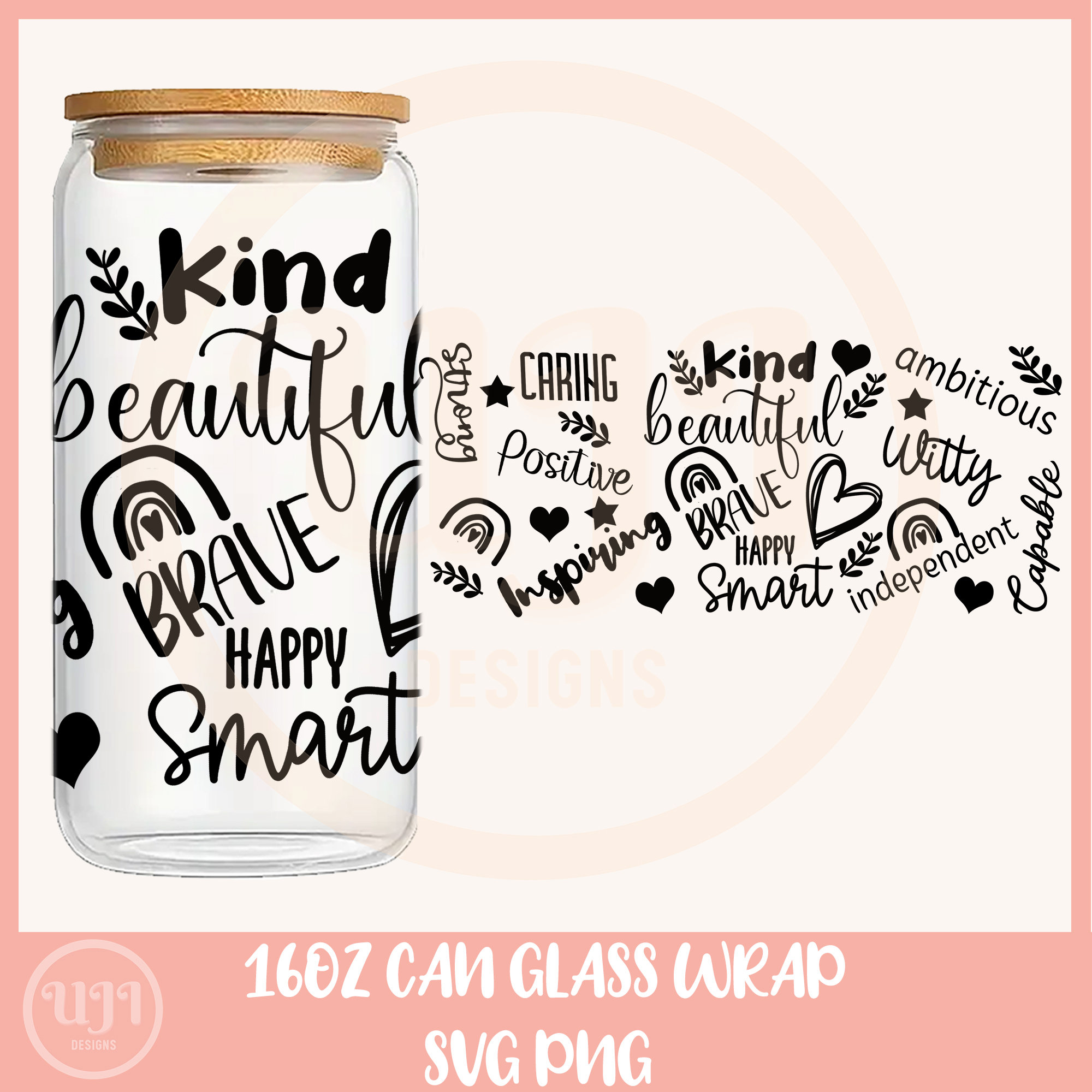 Mom Daily Affirmations Mini - UVDTF Beer Can Glass Wrap (Ready-to-Ship –  Happy Wrap Co.