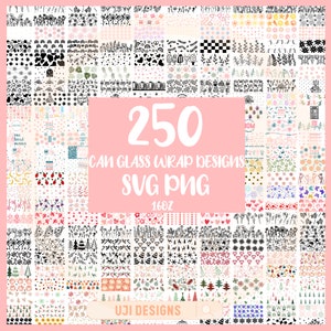 Glass can SVG bundle, Coffee glass wrap svg, 16 oz can svg, Libbey can svg, 16oz can template, Can Svg Png Full Wrap, 16oz Libbey Can Wrap
