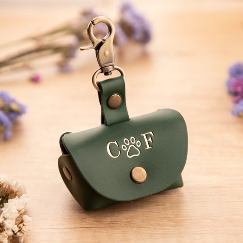 Pochette à bagues pour proposition d'animal de compagnie avec personnalisation, boîte pour collier pour chien avec initiales et message à l'intérieur