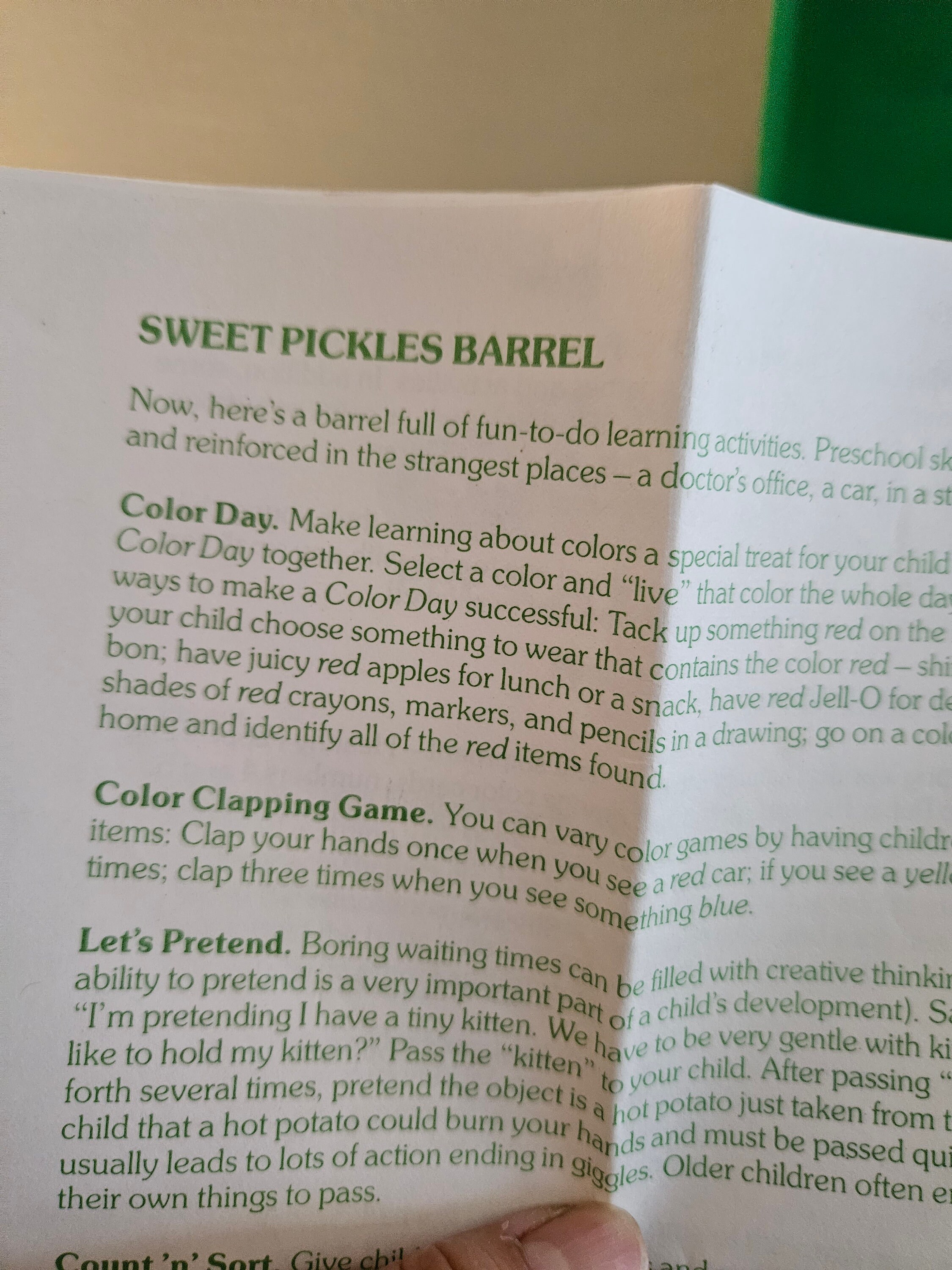 VTG Sweet Pickles Preschool Learning Program Green Bus Case Etsy