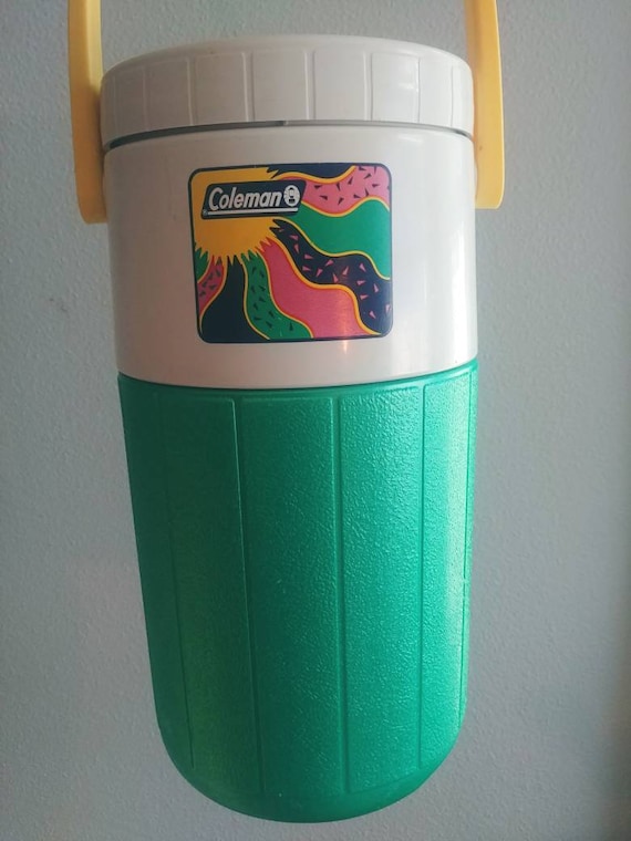 Retro Coleman 2 Liter Thermos Teal/green 