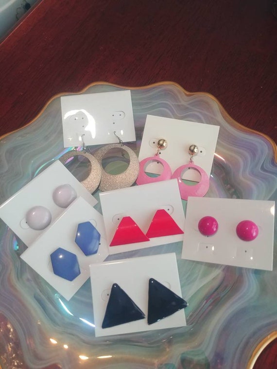 Retro Earrings Lot