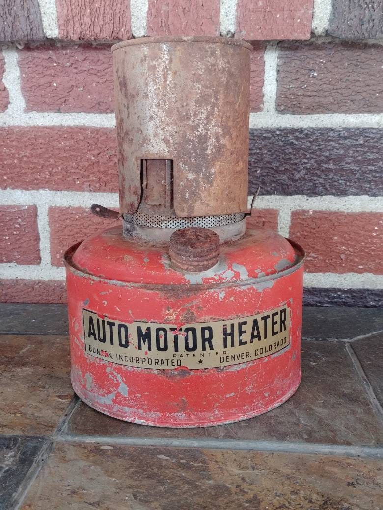 Bunsen Auto Motor Heater vintage - Etsy France