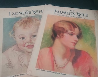 The Farmer's Wife Magazines (2) * Vintage 1933