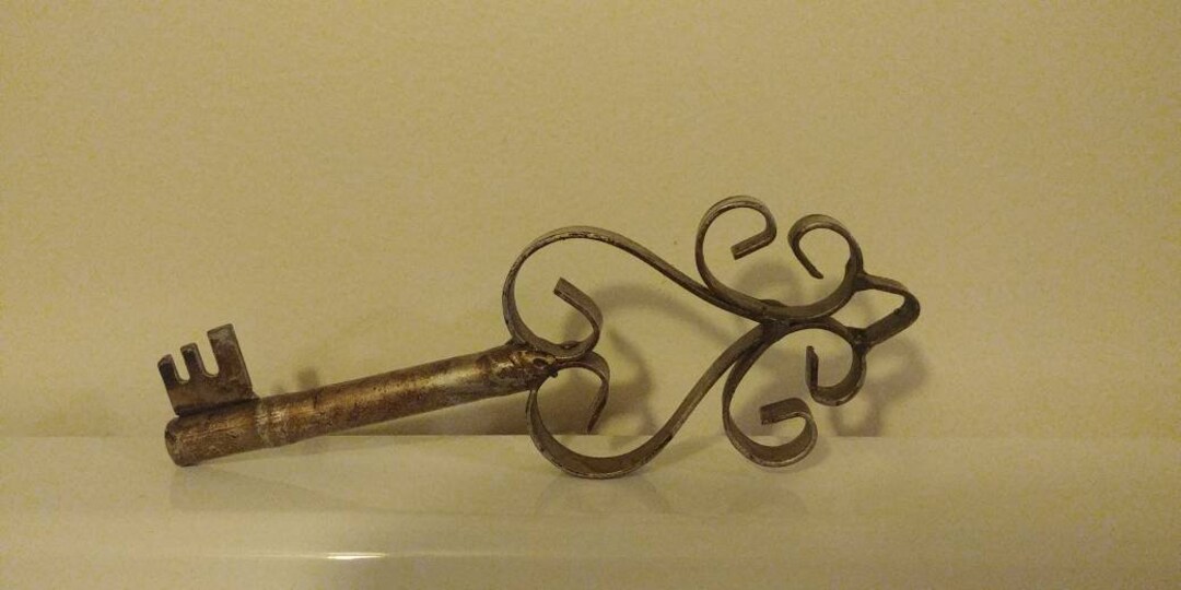 Vintage Metal Decor Key Set Rustic Ornate Keys Etsy