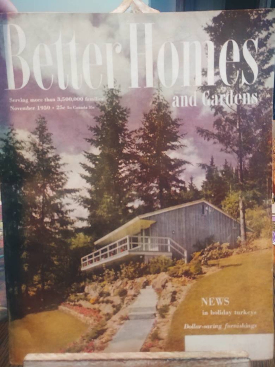 Better Homes and Gardens Magazine 1950 - Etsy
