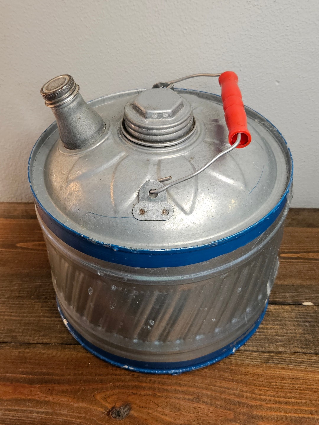 Vintage Kerosene Can Farmhouse Rustic Decor Etsy