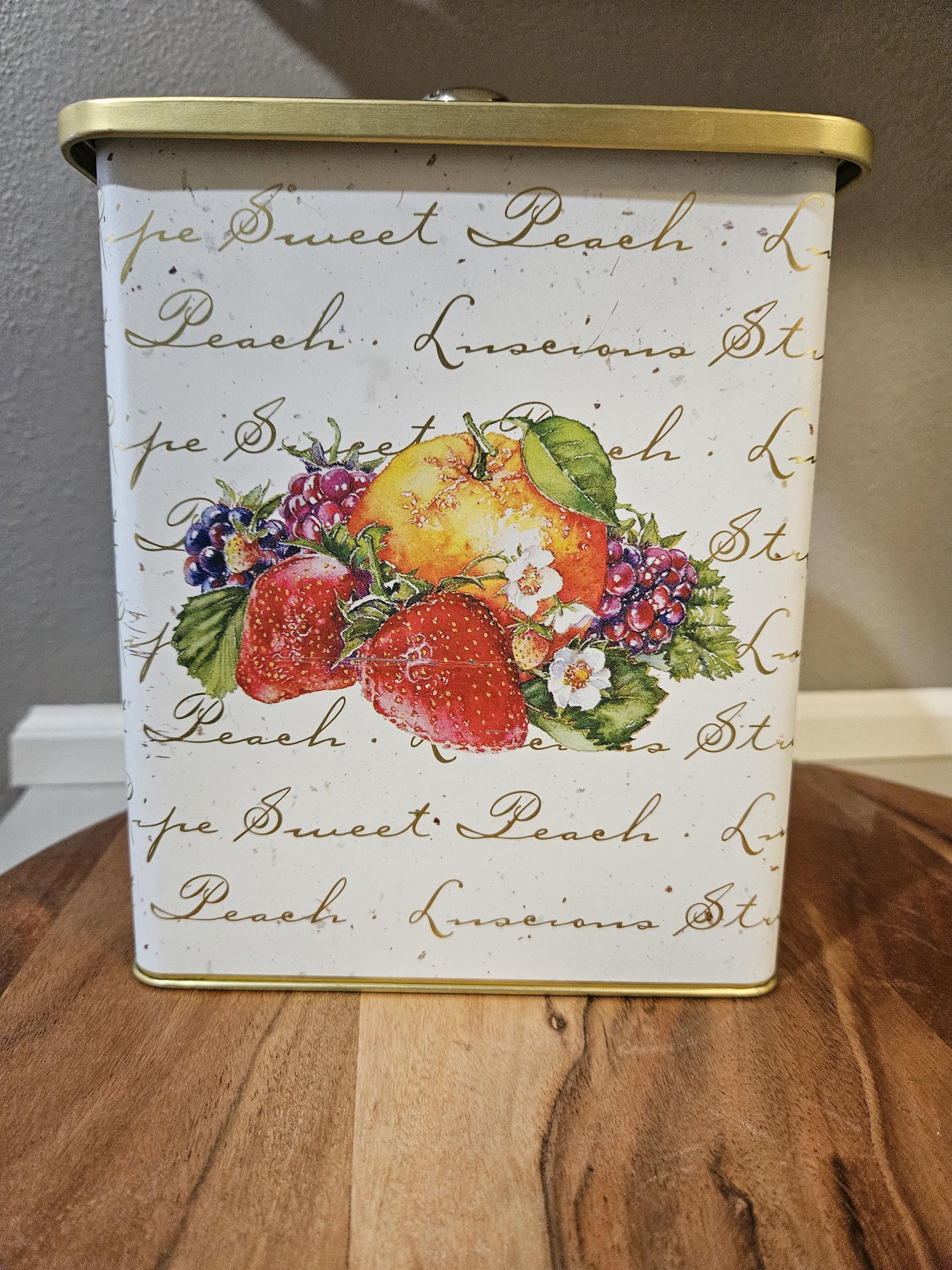 Vintage Knott's Shortbread Cookie Tin Box - Etsy