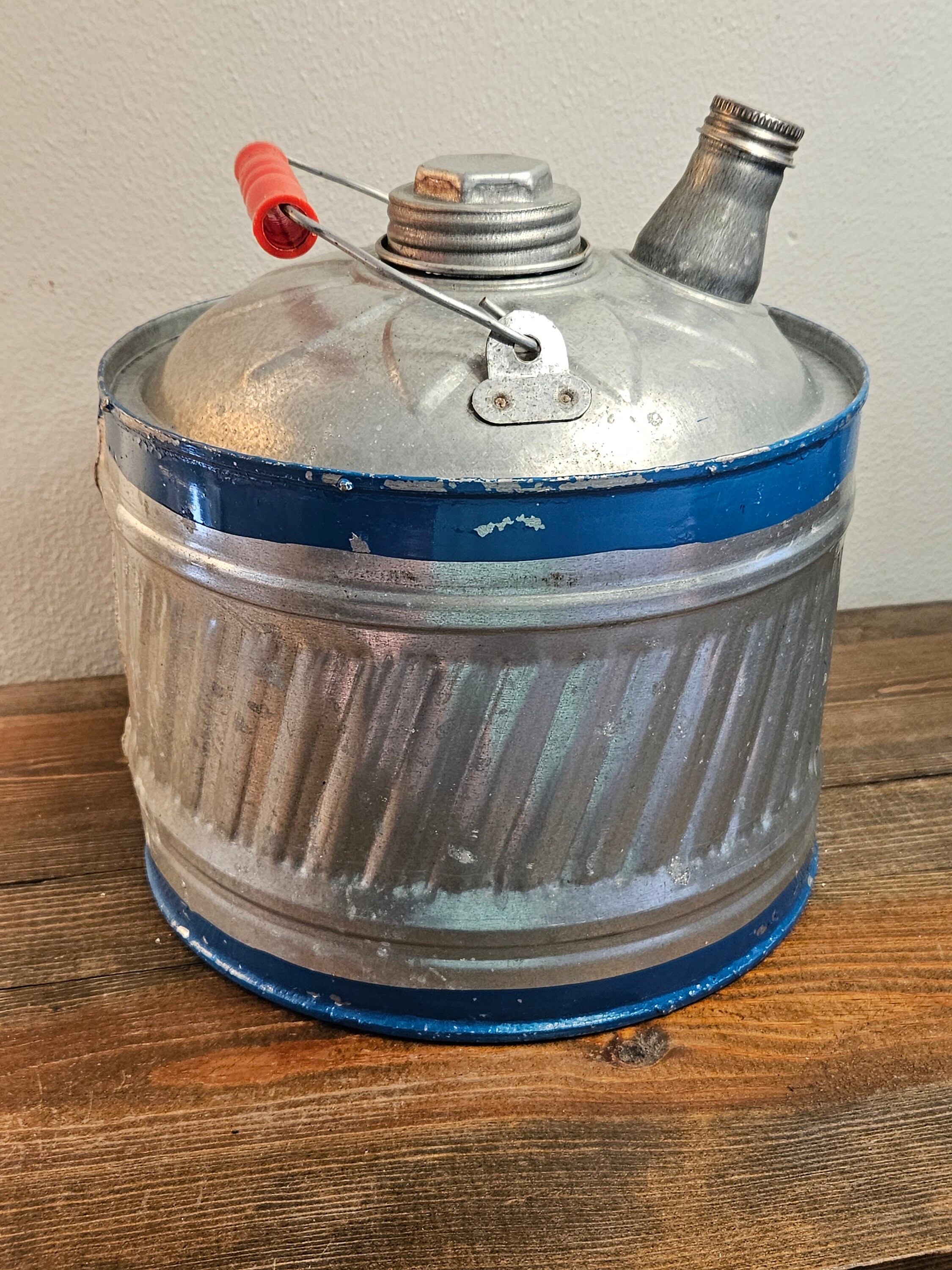 Vintage Kerosene Can Farmhouse Rustic Decor Etsy