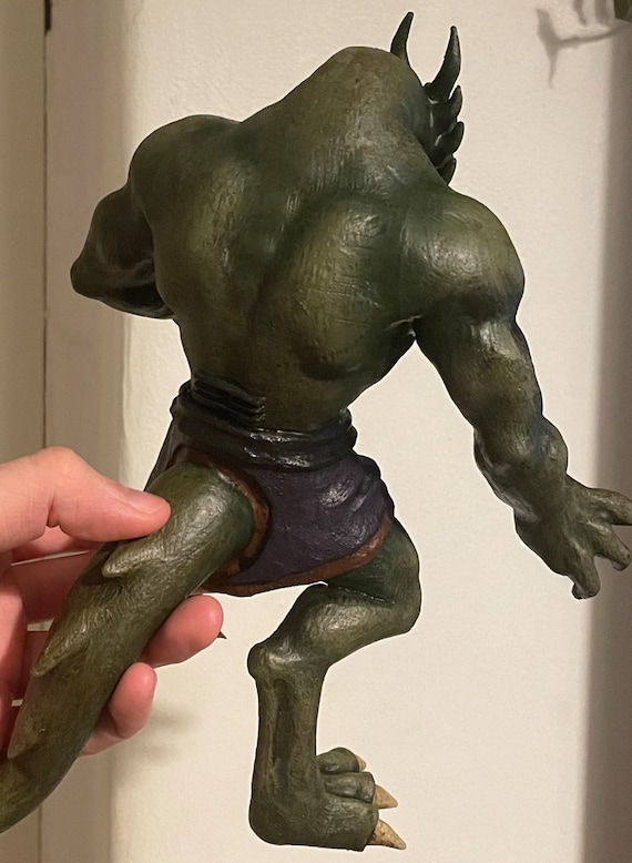 Shendu Fire Demon Figure, Jackie Chan Adventures. - Etsy