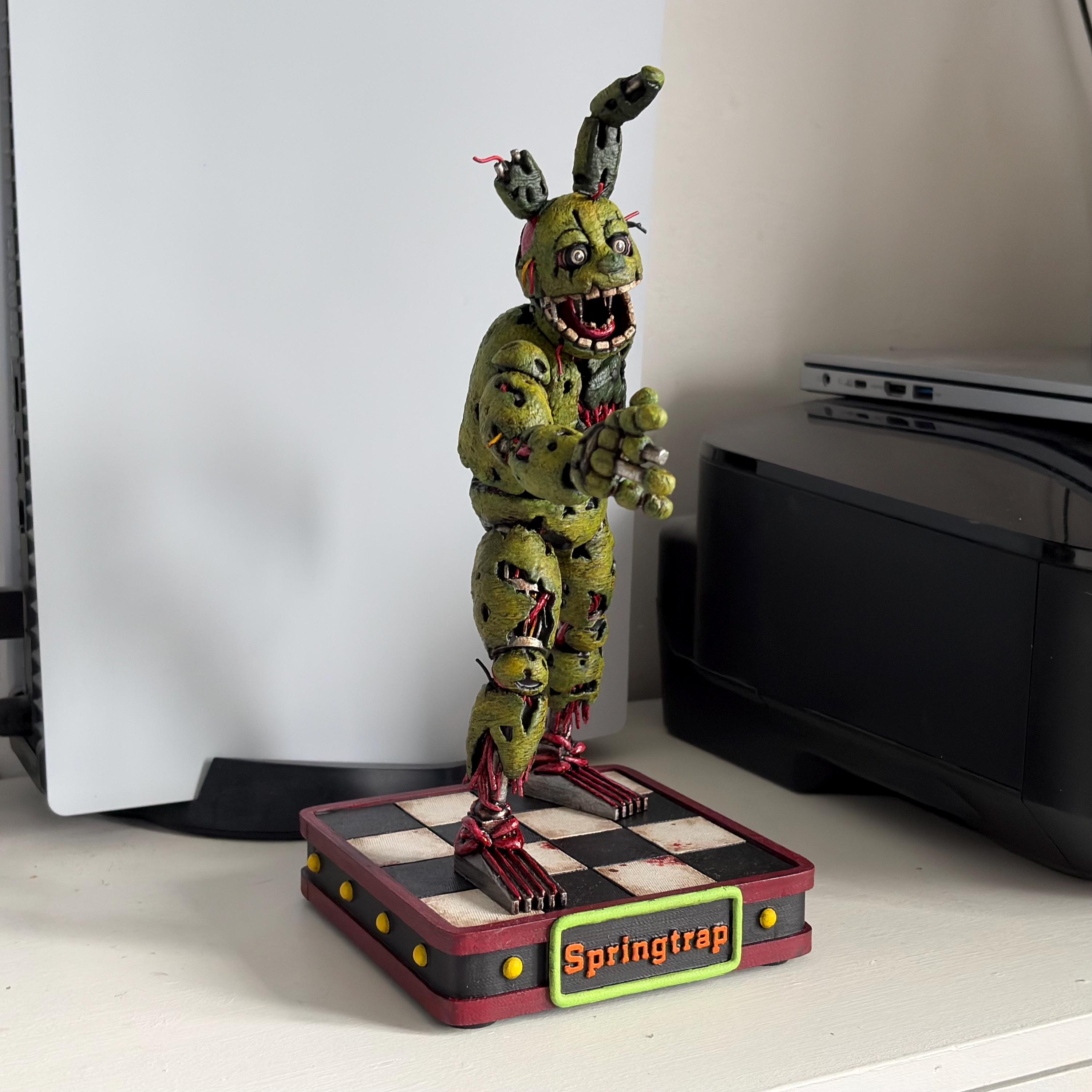 fnaf ハンドメイド　スプリングトラップ　ガワ ファイブナイツ・アット・フレディーズのスプリングトラップの