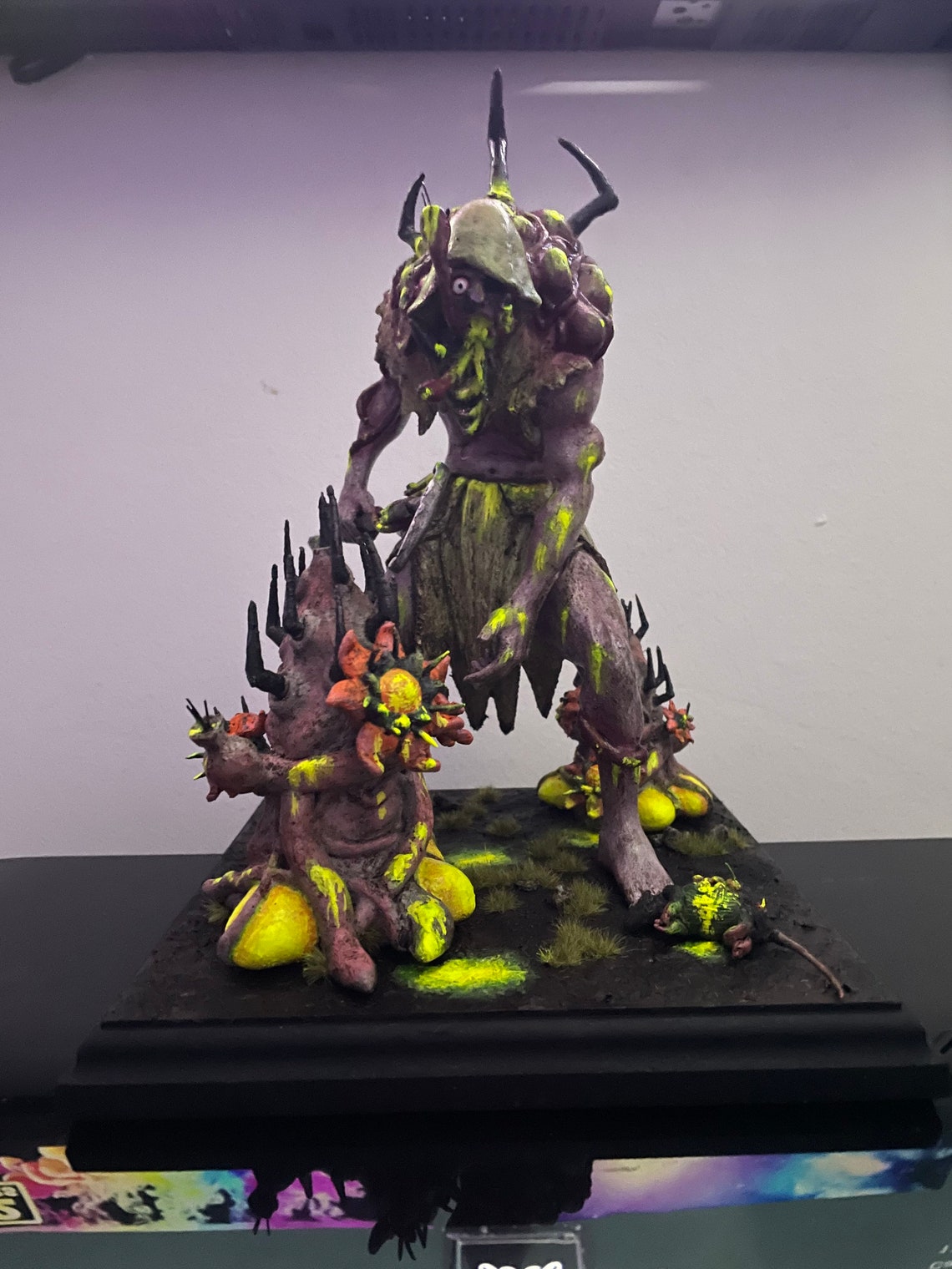 Dbd True Blight With Base 2 Flower Stumps and Dead Blighted Etsy UK