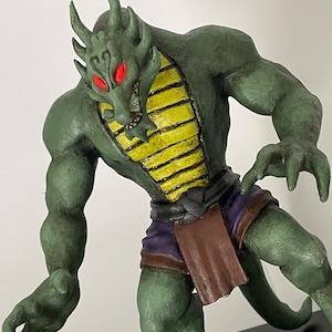 Shendu fire demon figure, Jackie chan adventures.