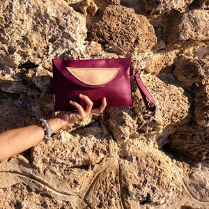 Cartera de mano de piel Ubrique