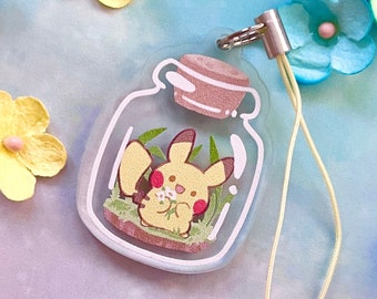 pikach acrylic charm