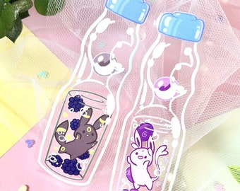 Clear Sticker: Eeveelutions Ramune